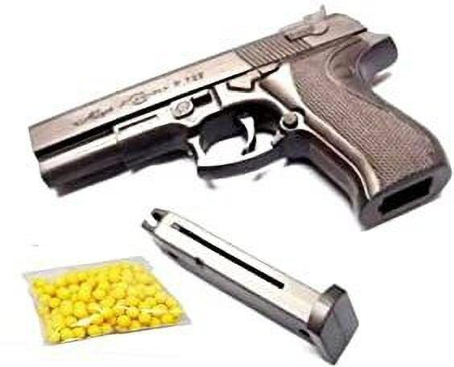 Image of GEX Kids Toy Gun with Soft Bullets & Magazine | Manual Soft Dart | Boys 10+ Years Guns & Darts (Orange)