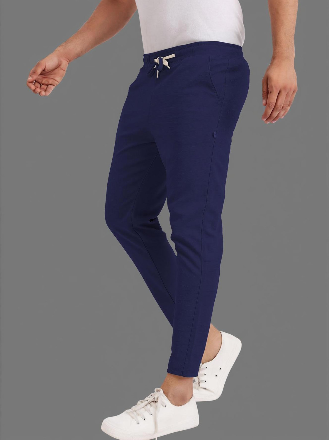 Image of METRONAUT Striped Men Multicolor Track Pants