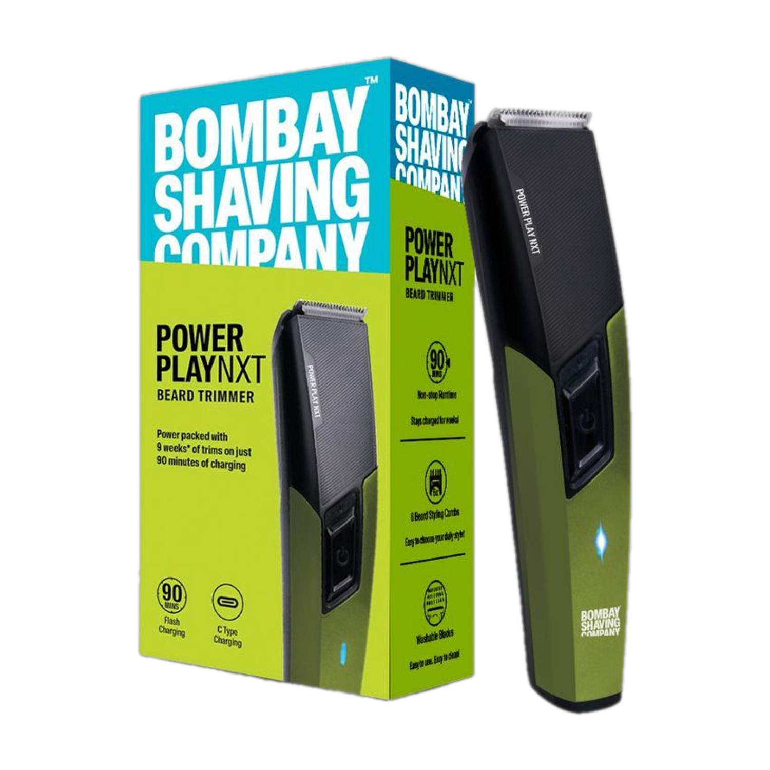BOMBAY SHAVING COMPANY Power Play NXT Beard Trimmer - Image 6
