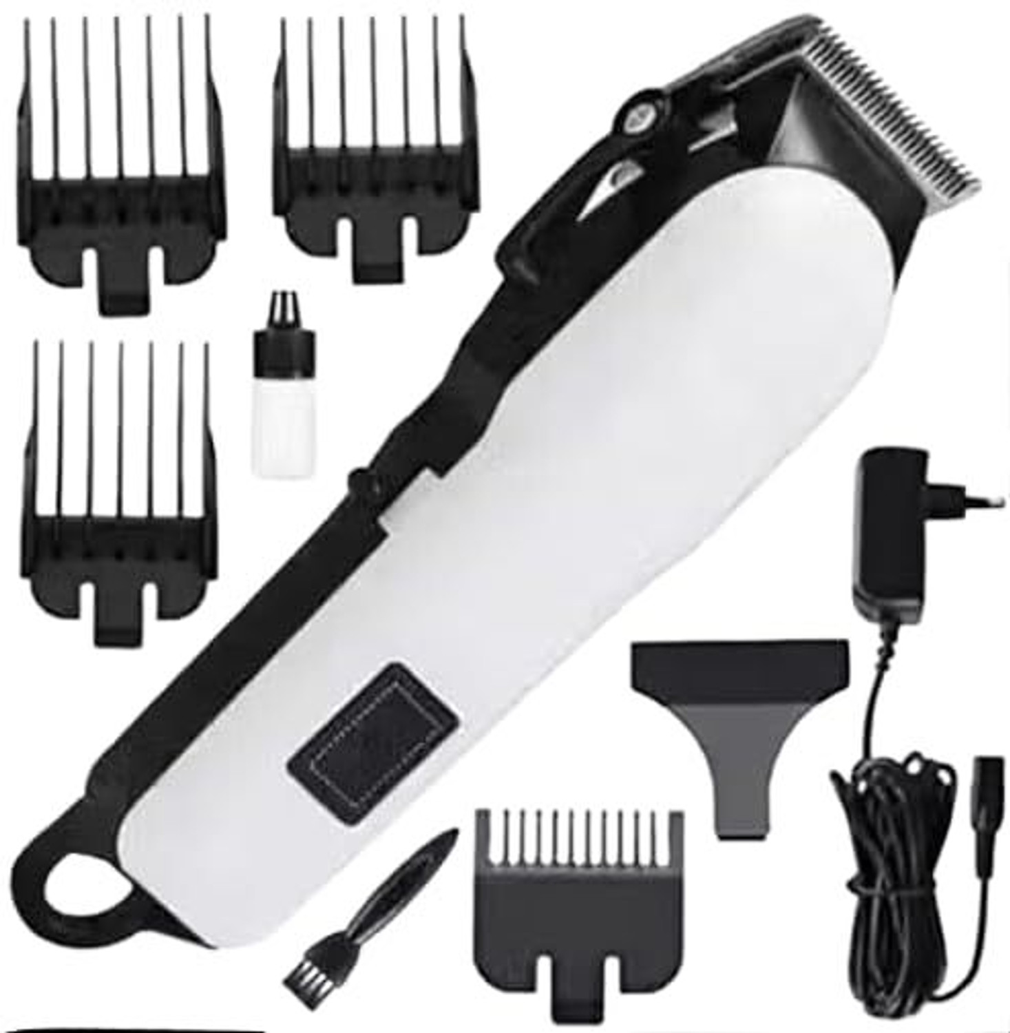Image of DR MARTIN Man Body Grooming Trimmer For Private Part, Beard, Pubic Hair Fully Waterproof Fully Waterproof Body Groomer 90 min Runtime 5 Length Settings (Black)
