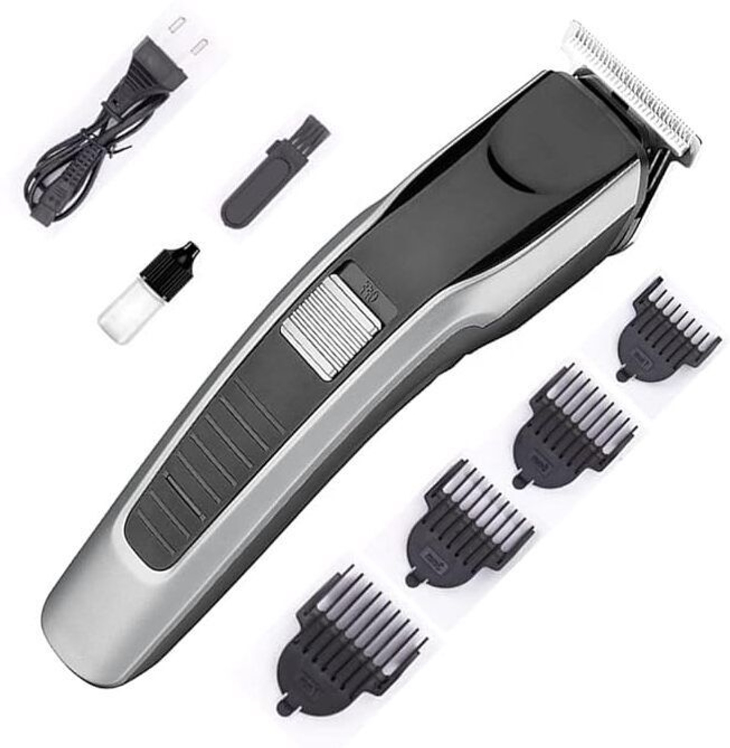 Image of Rocklight RL-C8013 PROFESSIONAL QUALITY Corded Grooming Kit (Gold) Trimmer 45 min Runtime 4 Length Settings (Gold)