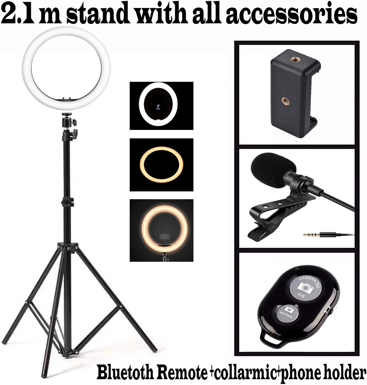 Deeshora Ring Light 10 feet with stand Ring Flash - Deeshora : Flipkart.com