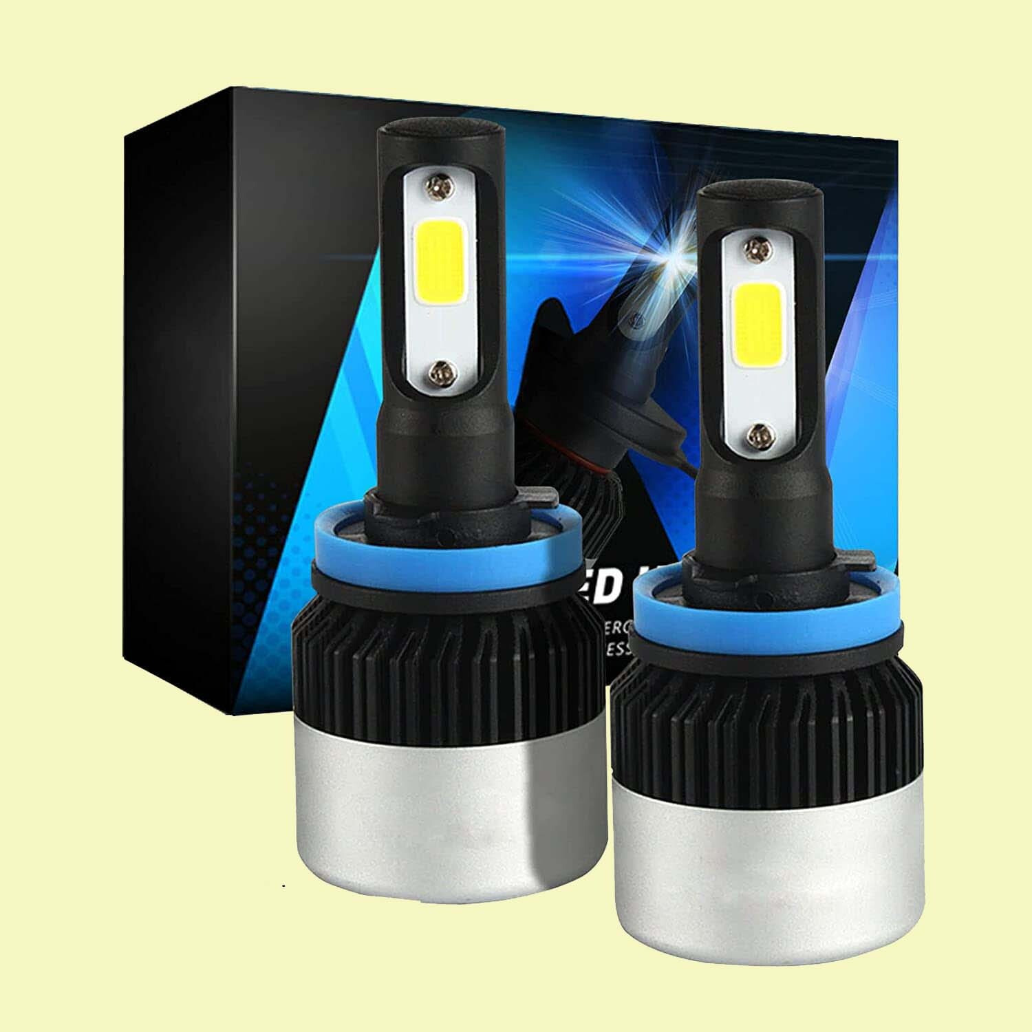 Image of ZULUSTYL Car H4 LED Headlight Bulb Hi /Low Beam Xenon Light Halogen Bulb-017 Headlight Car, Motorbike, Truck, Van Xenon (12 V, 72 W) (Universal For Bike, Universal For Car, Pack of 2)