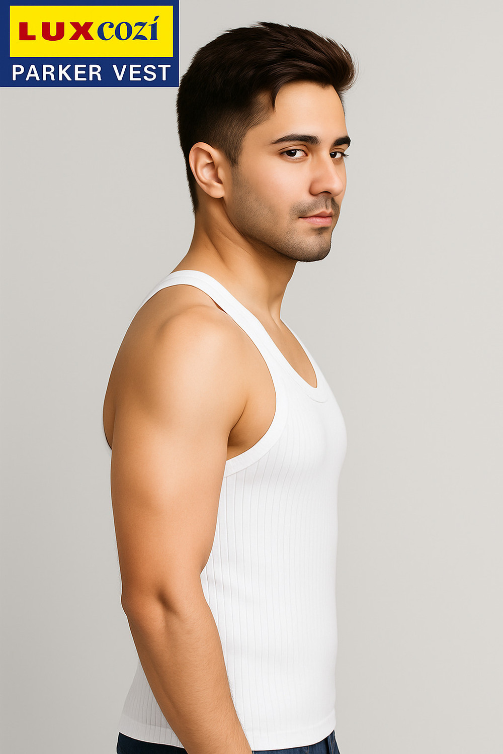 Image of LUX cozi Pack of 3 Men Vest