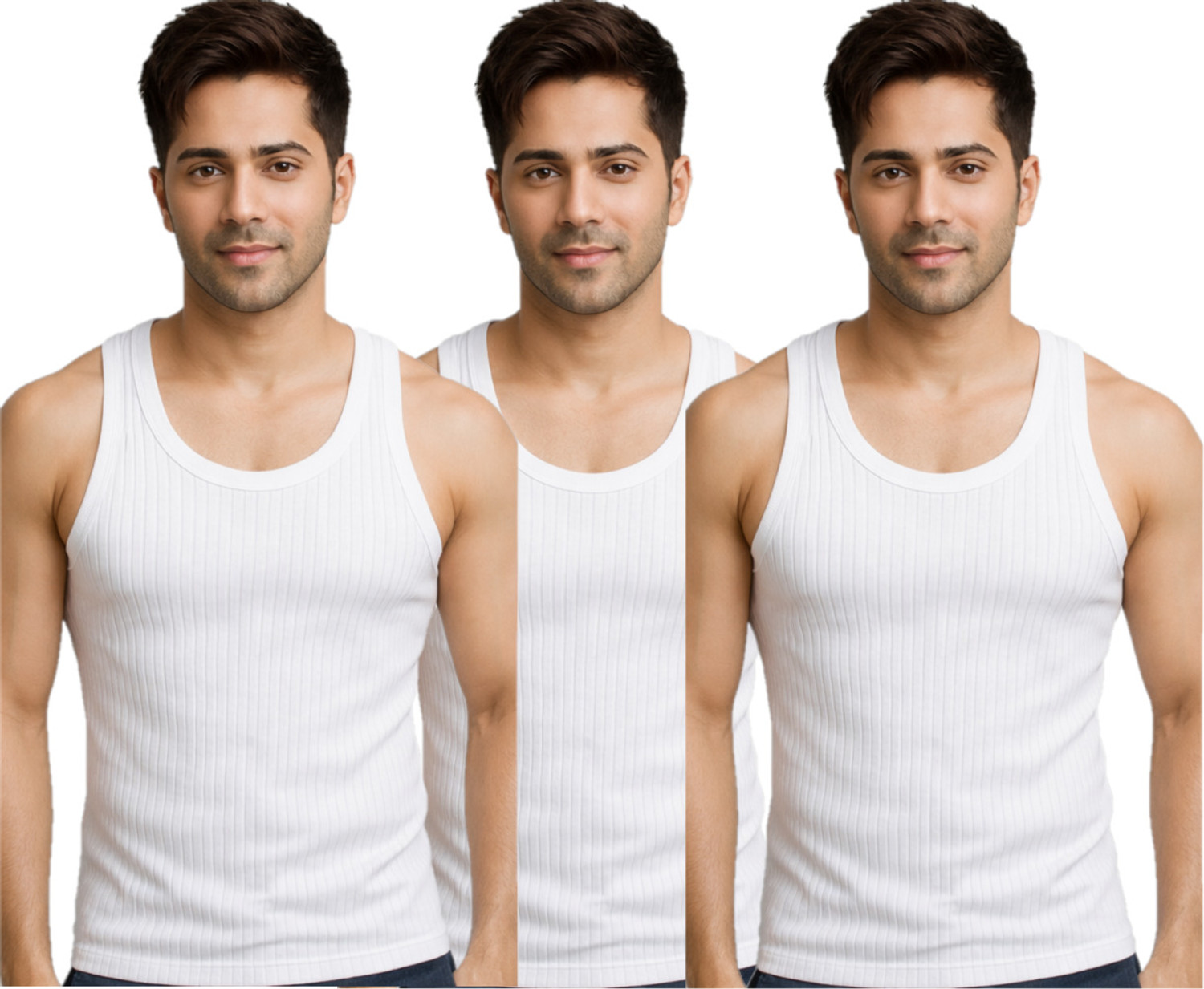 Image of LUX cozi Pack of 3 Men Vest