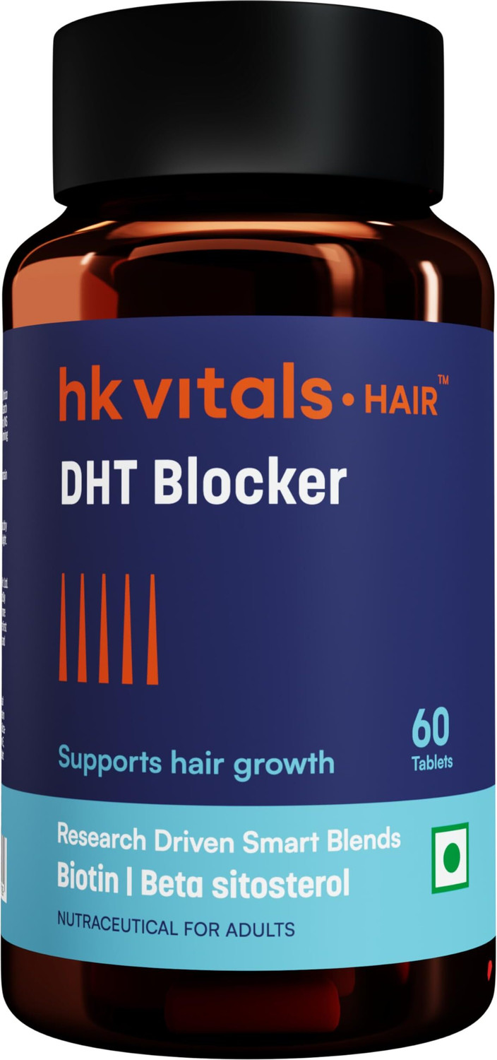 hk vitals DHT Blocker with Biotin 60 Tablets - Image 6