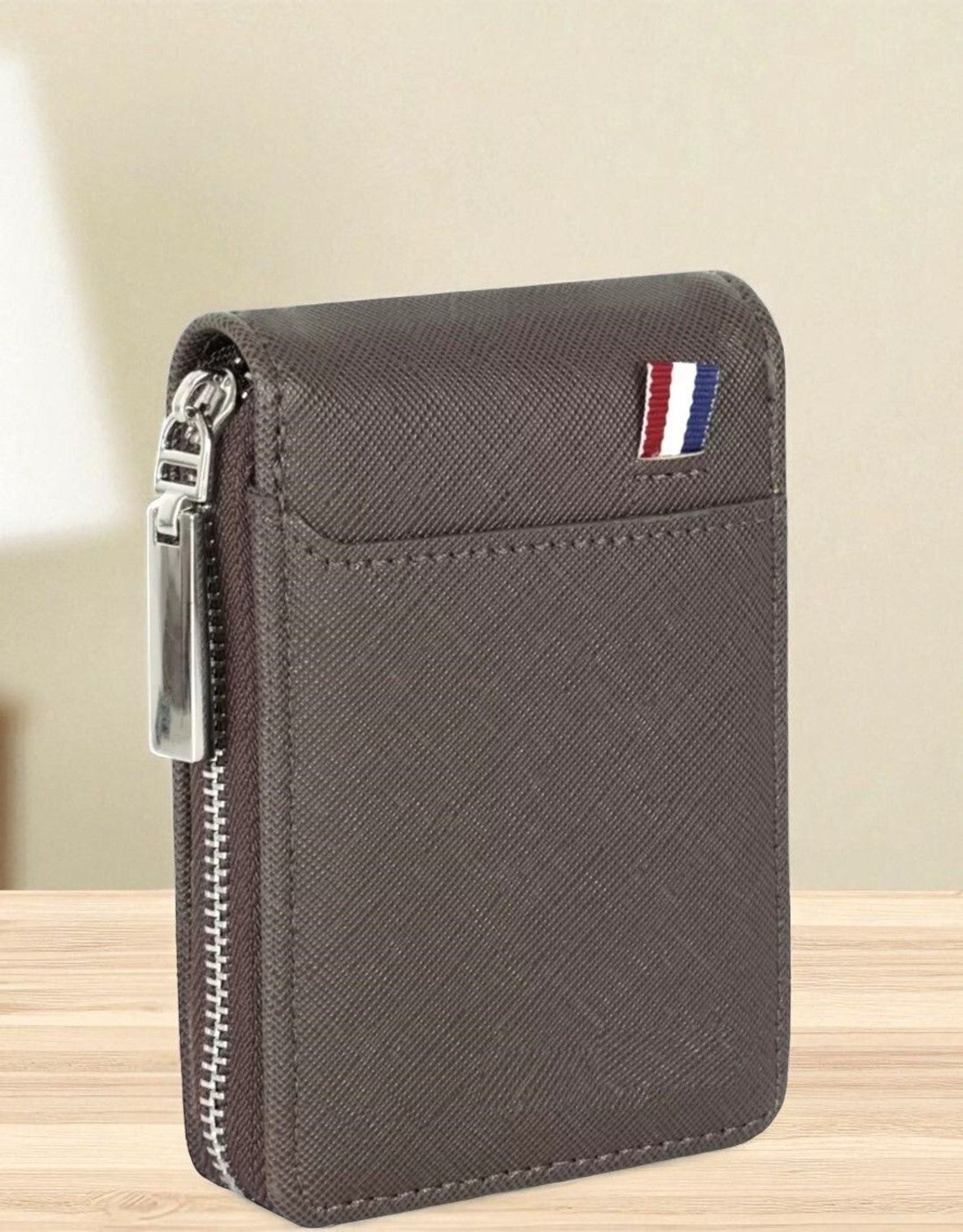 Image of KILLER Men Casual, Formal Black Artificial Leather RFID Card Holder (11 Card Slots)