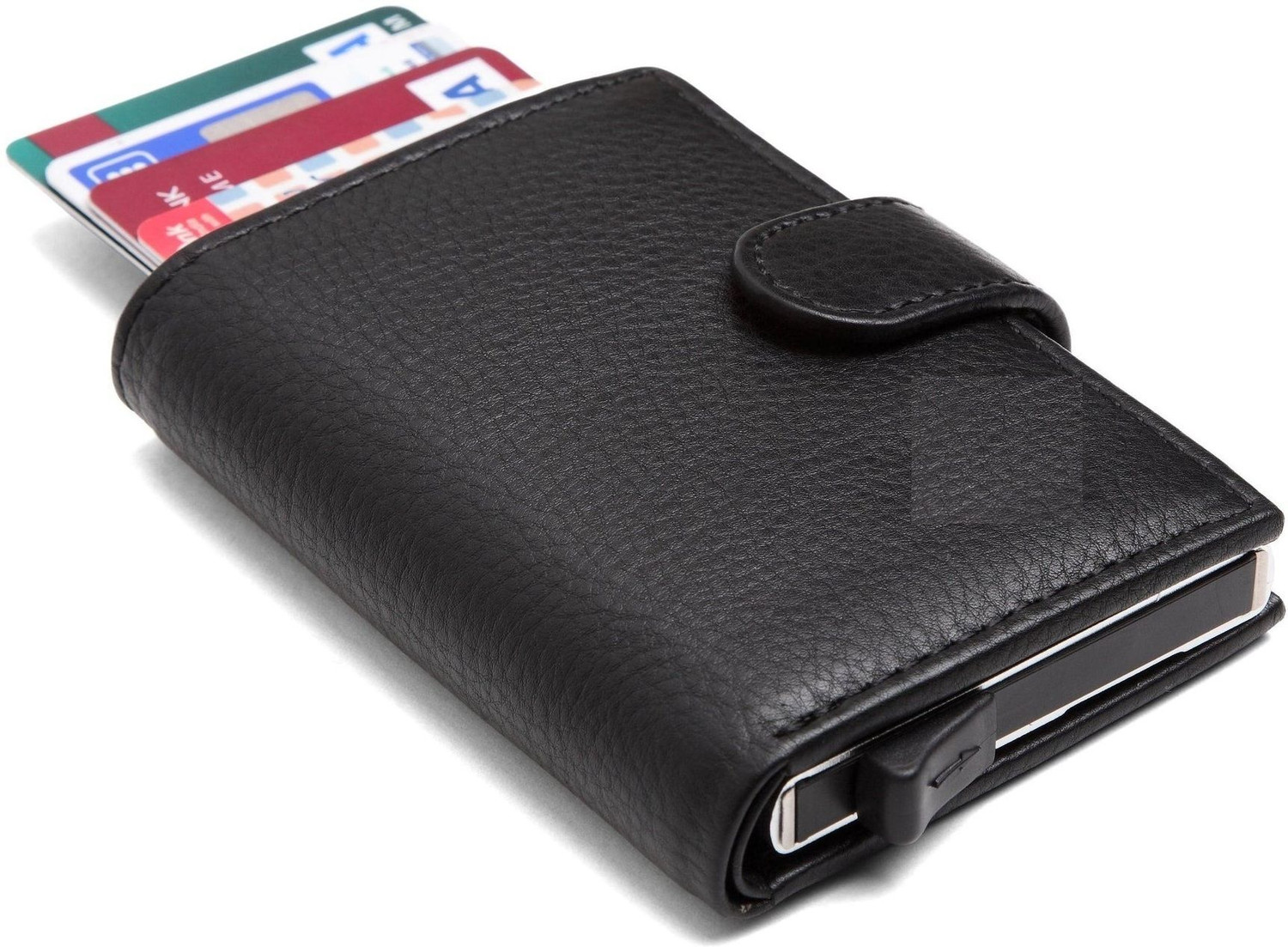 Image of KILLER Men Casual, Formal Black Artificial Leather RFID Card Holder (11 Card Slots)