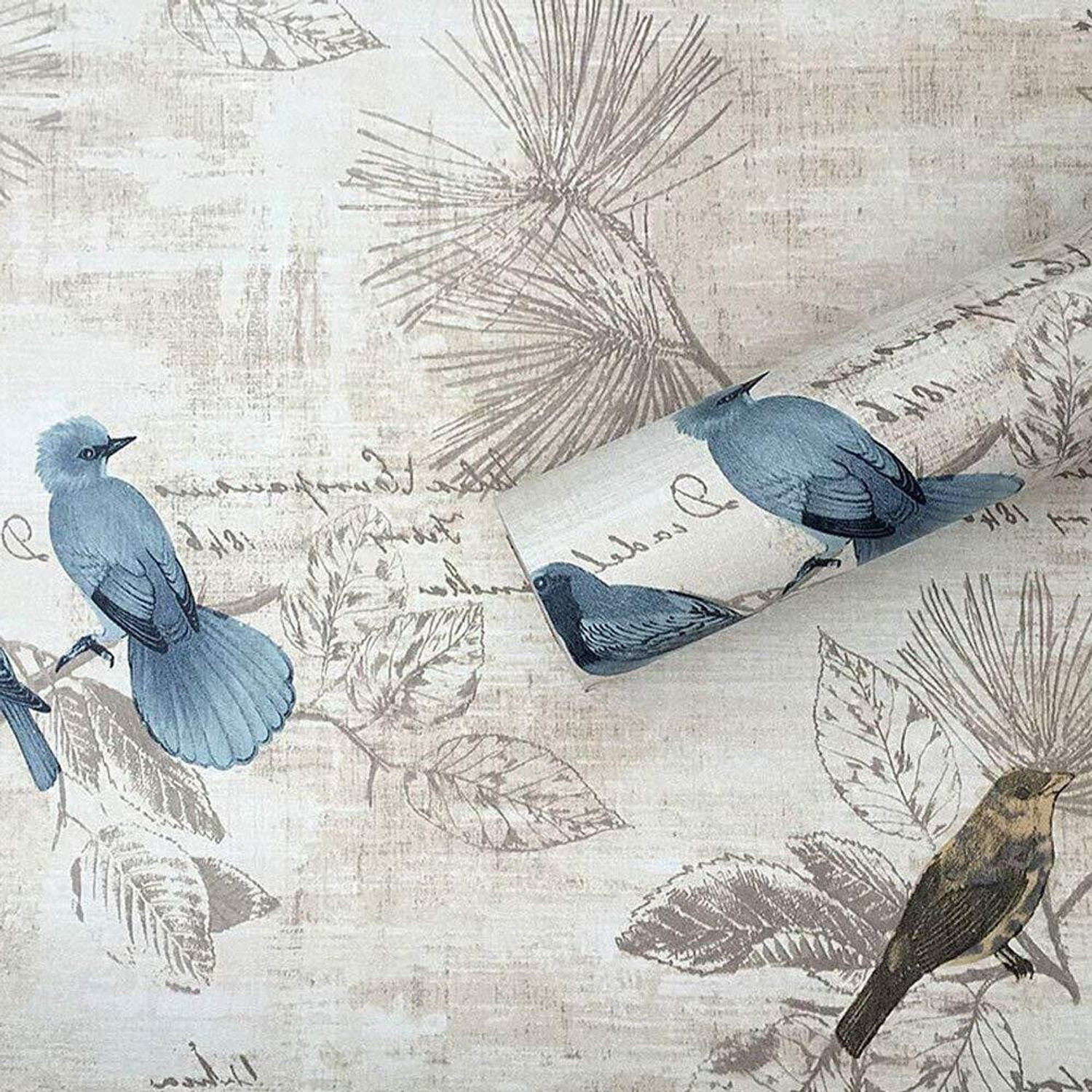 Image of FOKRIM 200 cm x 45 cm Waterproof Decorative Vinyl Wallpaper (Multicolor)