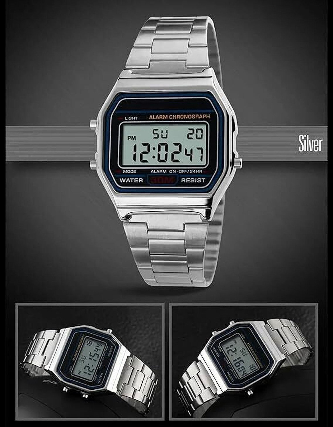 Image of NAVIFORCE Digital Watch - For Women NF5063T Digital Retro