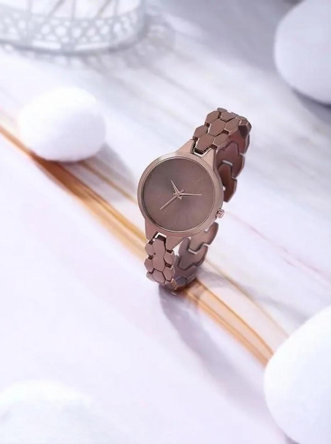 Image of SPARKPLUG Gold D03 bracelet girls analog watch Analog Watch - For Girls GOLDEN01