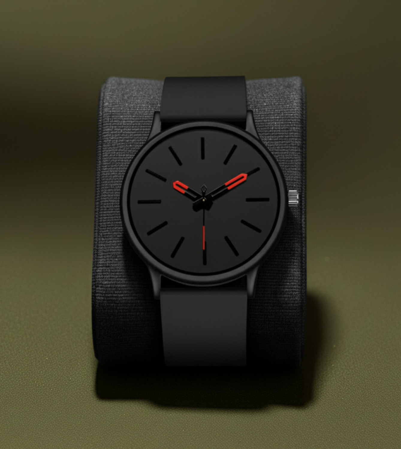 Omior Boys Sports Silicone Strap Analog Watch - Image 1