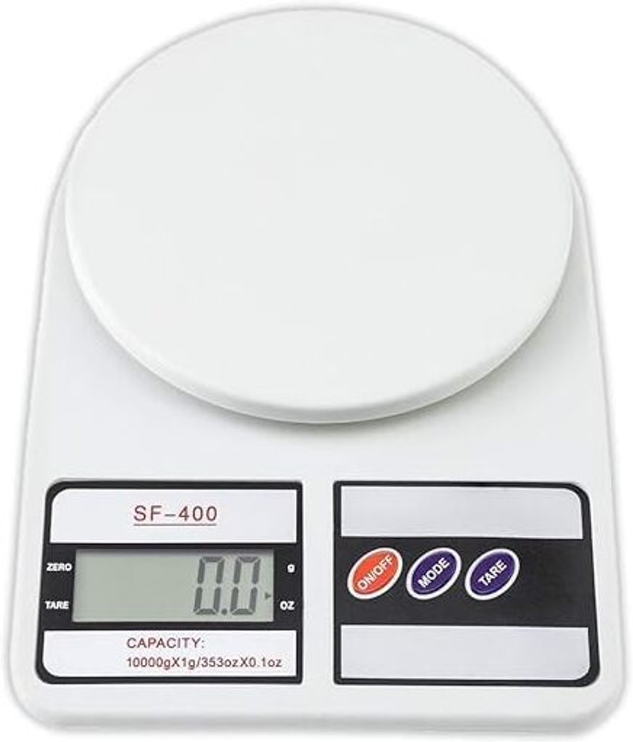 Image of ATOM A121 Economy Kitchen Weighing Scale (White)