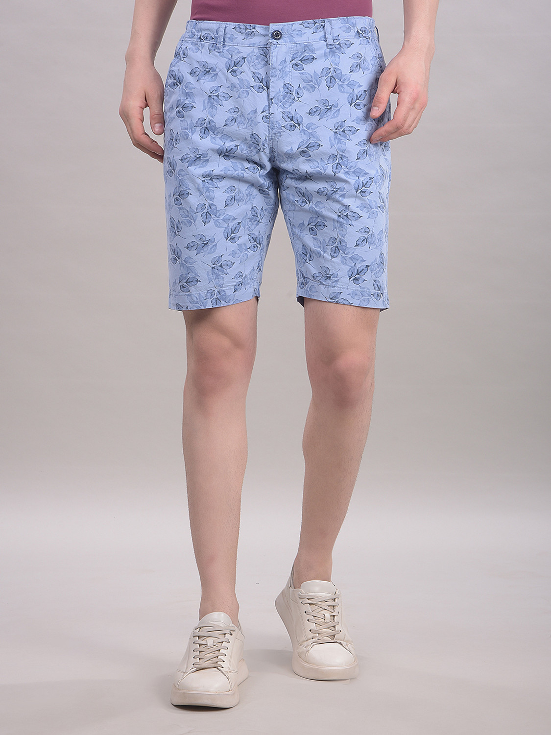 Image of CRIMSOUNE CLUB Solid Men Khaki Cargo Shorts