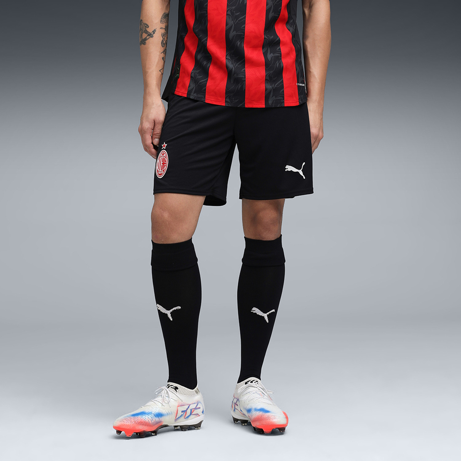 Image of PUMA Solid Men Black Regular Shorts