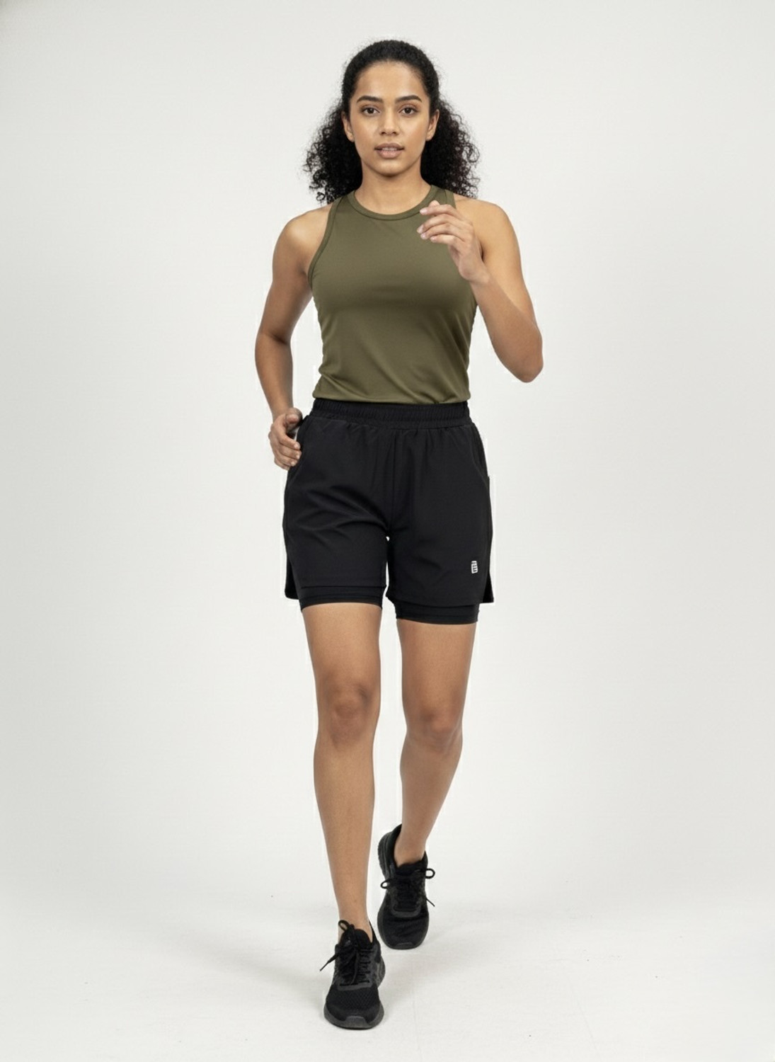 Image of Roadster Solid Women Denim Grey Denim Shorts