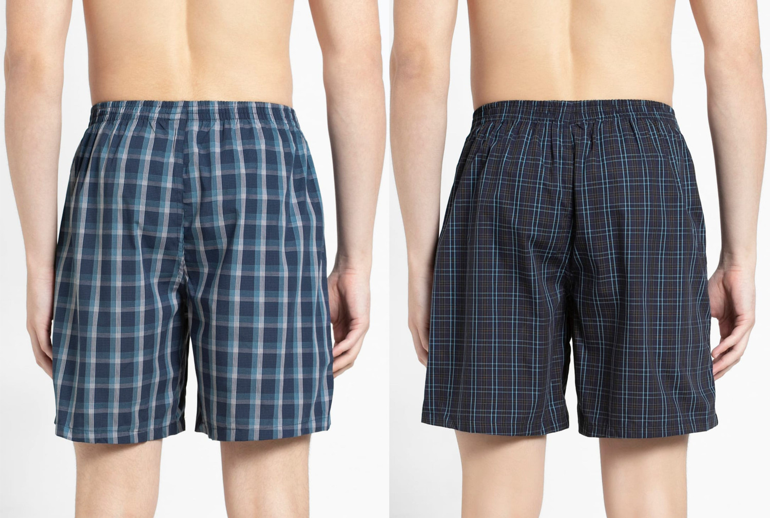 Image of JOCKEY Pack of 2 Checkered Men Boxer