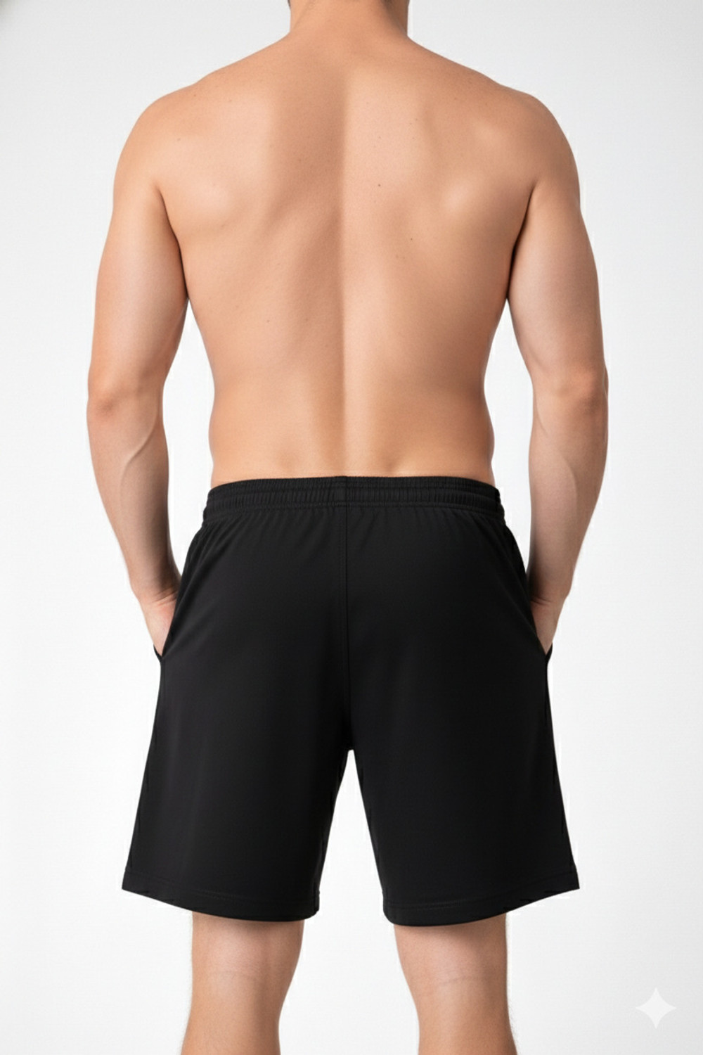 Image of EZCLOTHING Pack of 2 Solid Men Black, Grey Casual Shorts, Baggy Shorts, Regular Shorts