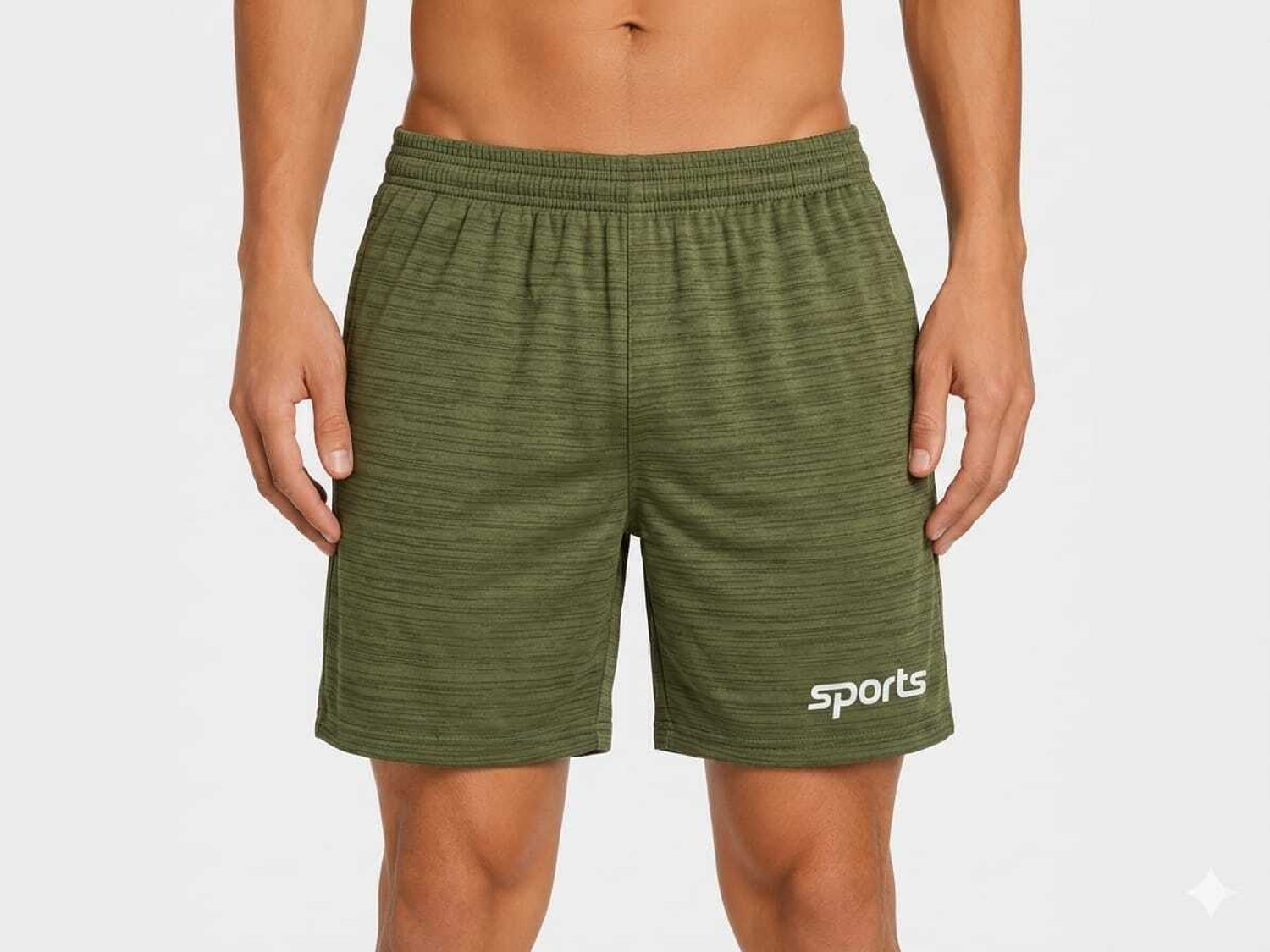 Image of Qvick Self Design Men Black, Black Cargo Shorts