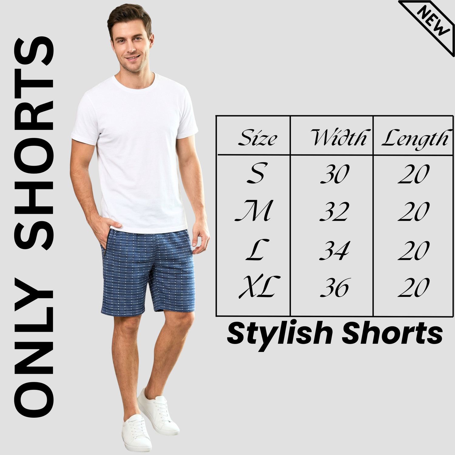 Image of TL Creation Pack of 2 Solid, Checkered Men Black, Dark Blue Casual Shorts