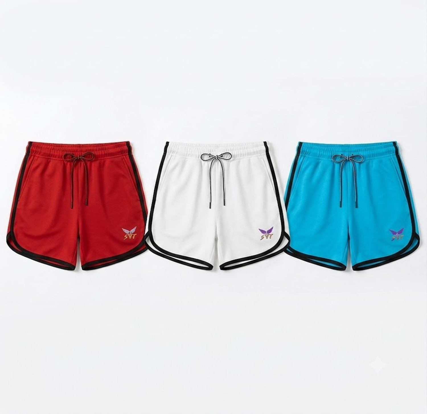 oolestore Pack of 3 Men's Running Shorts - Image 1