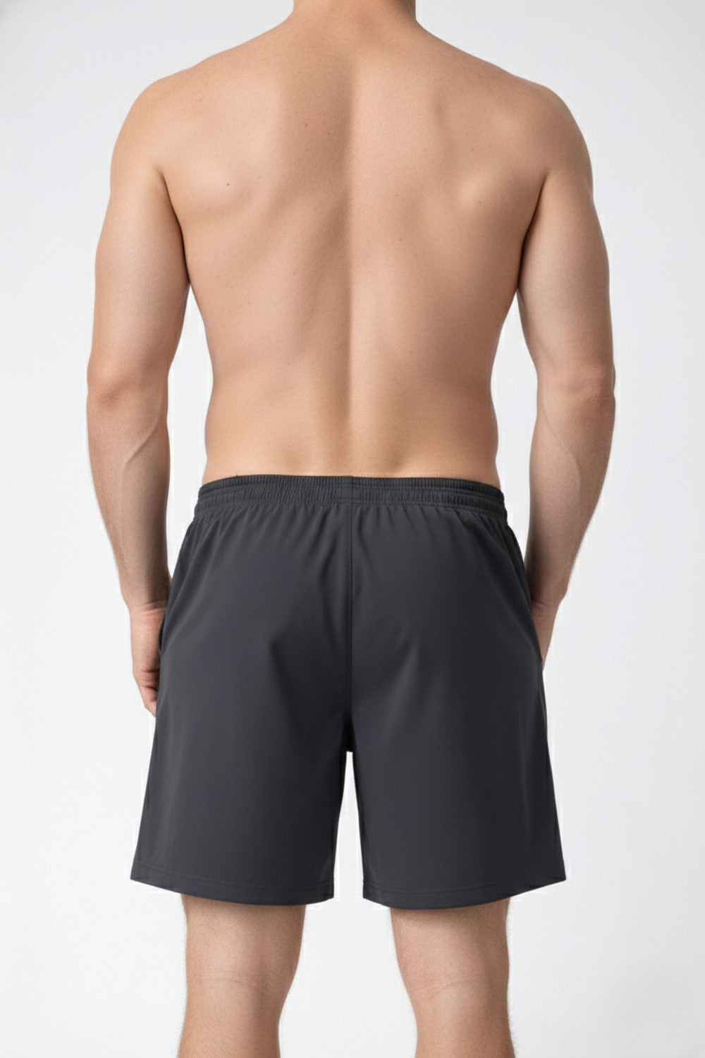 Image of EZCLOTHING Pack of 2 Solid Men Black, Grey Casual Shorts, Baggy Shorts, Regular Shorts