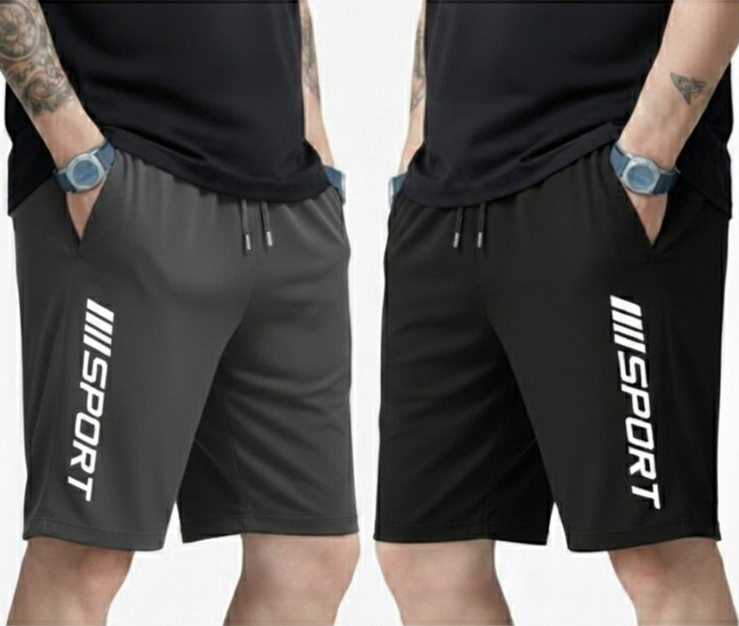 Image of Denlike Pack of 3 Solid Men Boxer