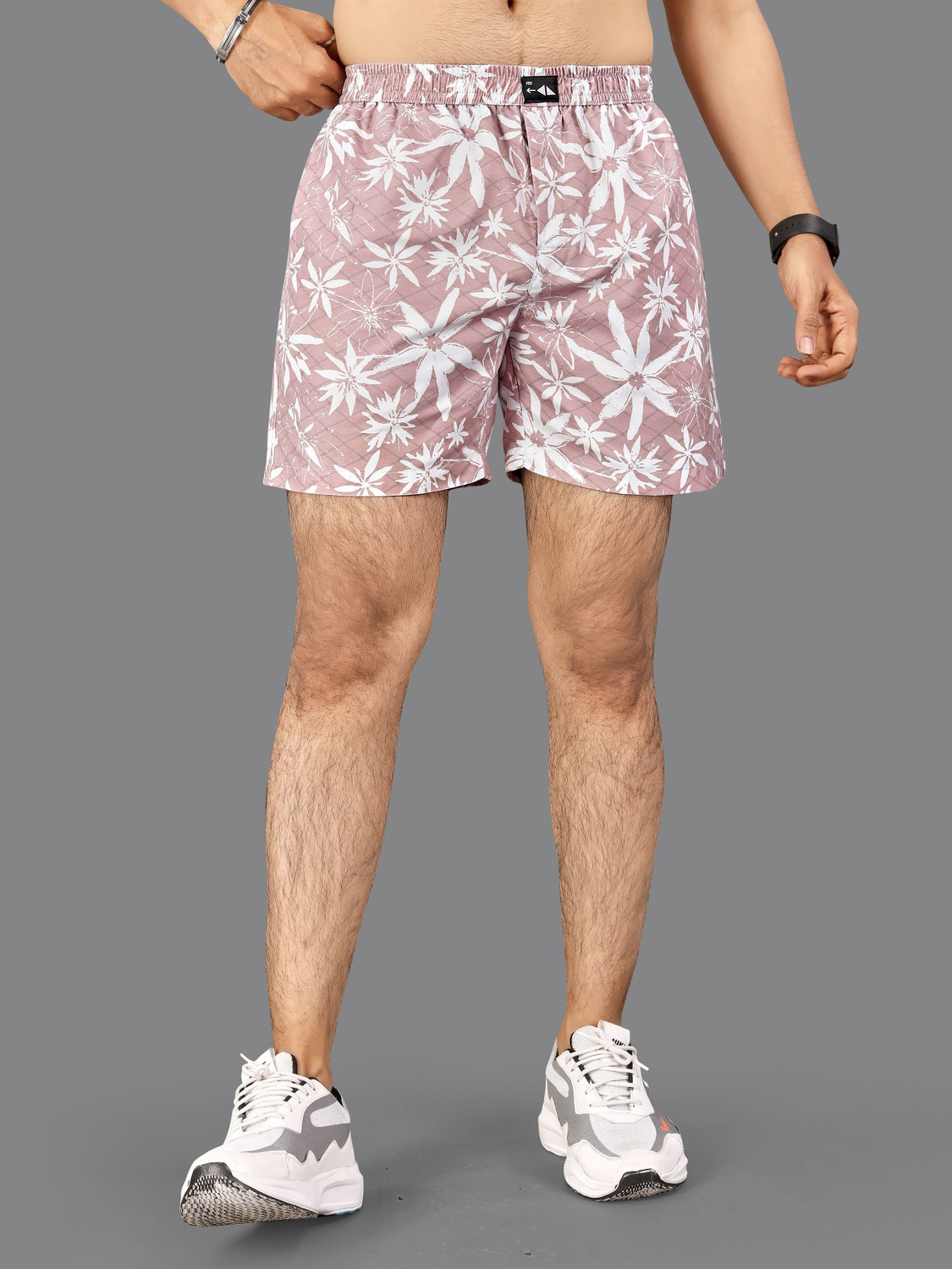 Image of FTX Pack of 2 Printed Men Multicolor Regular Shorts