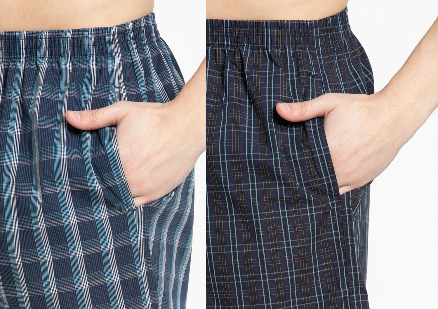 Image of JOCKEY Pack of 2 Checkered Men Boxer