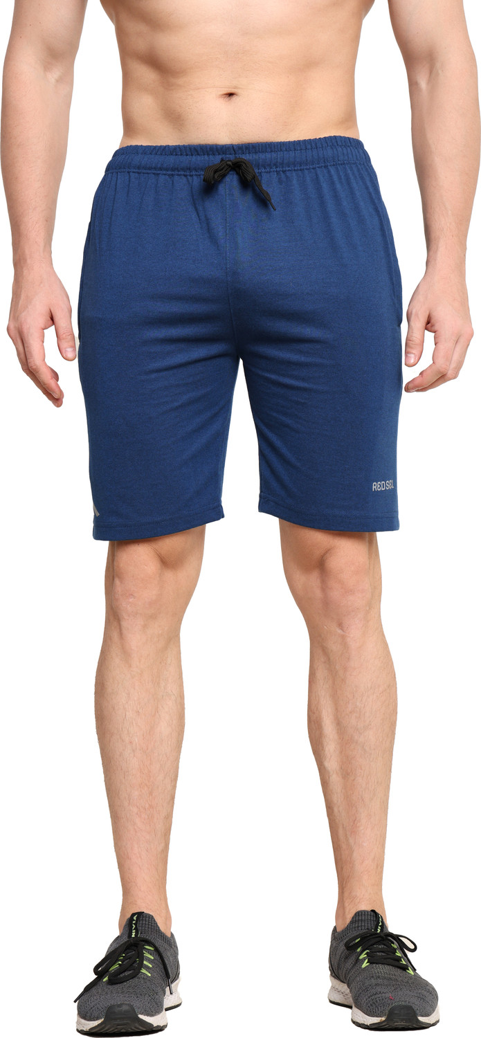 Image of Ms Aristos Solid Men White Sports Shorts, Gym Shorts, Basic Shorts, Regular Shorts, Running Shorts, Casual Shorts