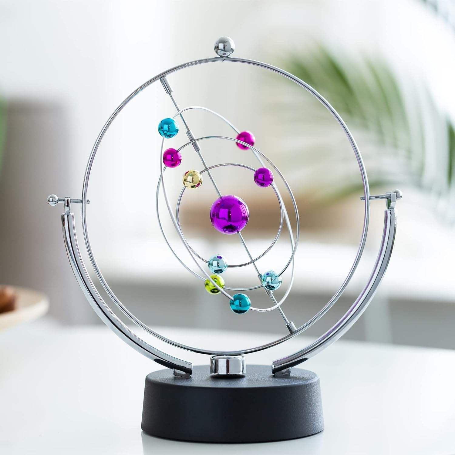 Image of gelsonlab Decorative Showpiece - 28 cm (Plastic, Silver)