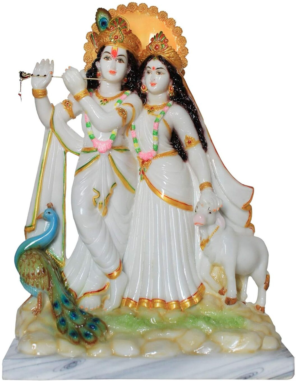 Image of gelsonlab Decorative Showpiece - 28 cm (Plastic, Silver)
