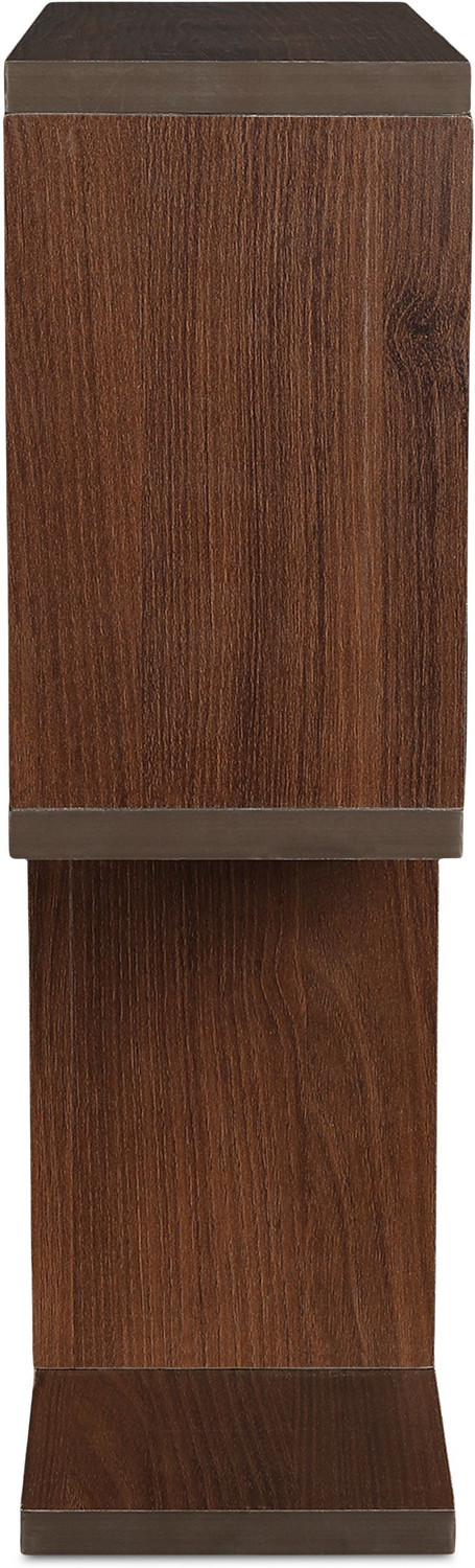 Image of Shivi Aanaya Enterprises ST02(White) Engineered Wood Bedside Table (Finish Color - BROWN, DIY(Do-It-Yourself))