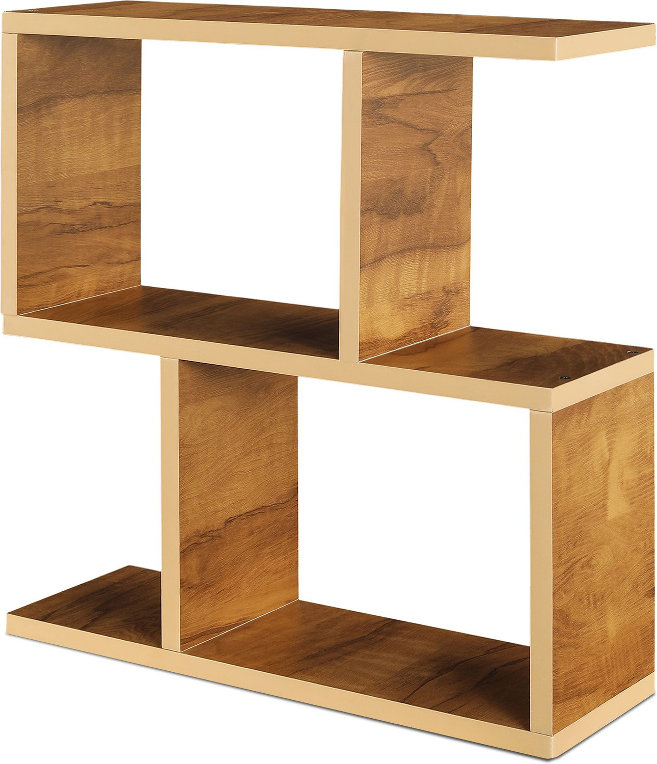 Image of Shivi Aanaya Enterprises ST02(White) Engineered Wood Bedside Table (Finish Color - yellow, DIY(Do-It-Yourself))