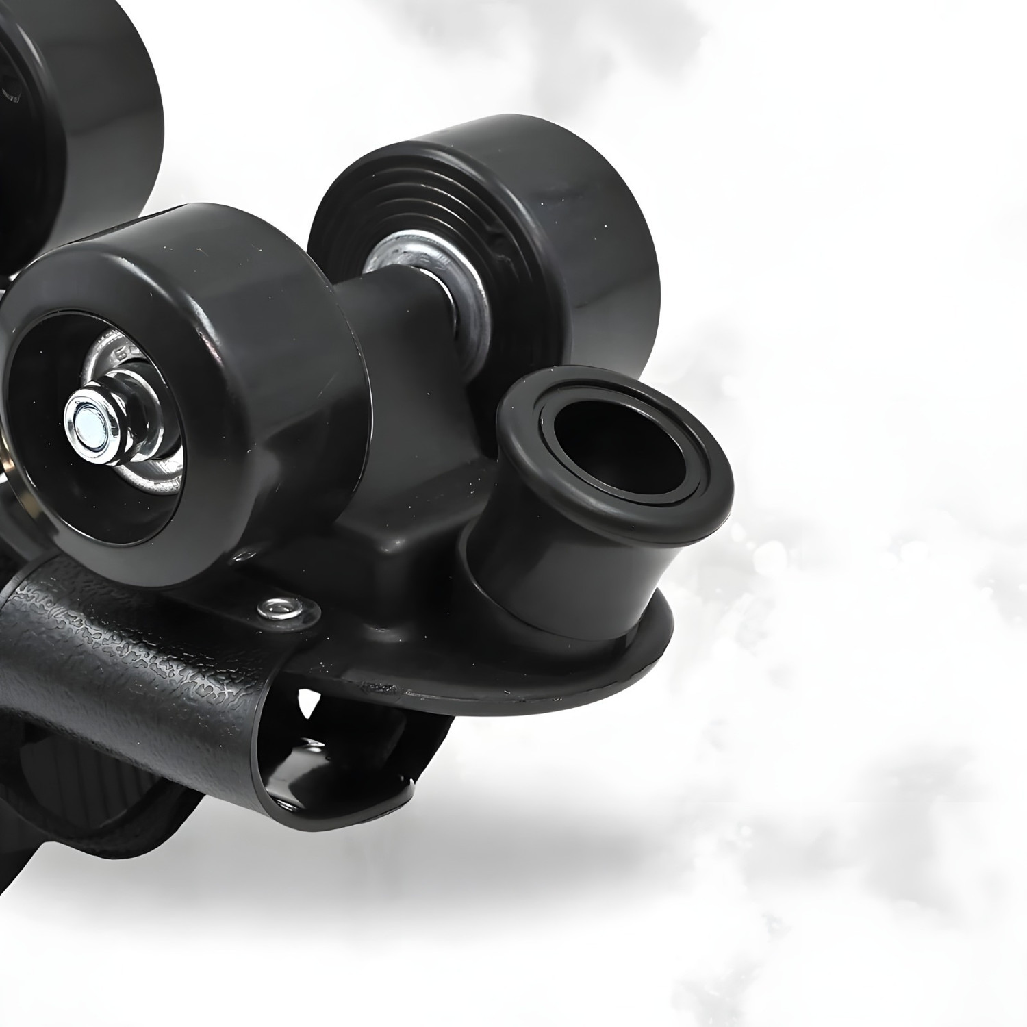 Image of N P CREATION Adjustable Quad Roller Skates for Boys and Girls,Suitable for Age 5 to 12 Years Quad Roller Kids, Adults Size - 8C UK (Adjustable, Beginner, Intermediate, Training, Recreational, Advanced, Black)
