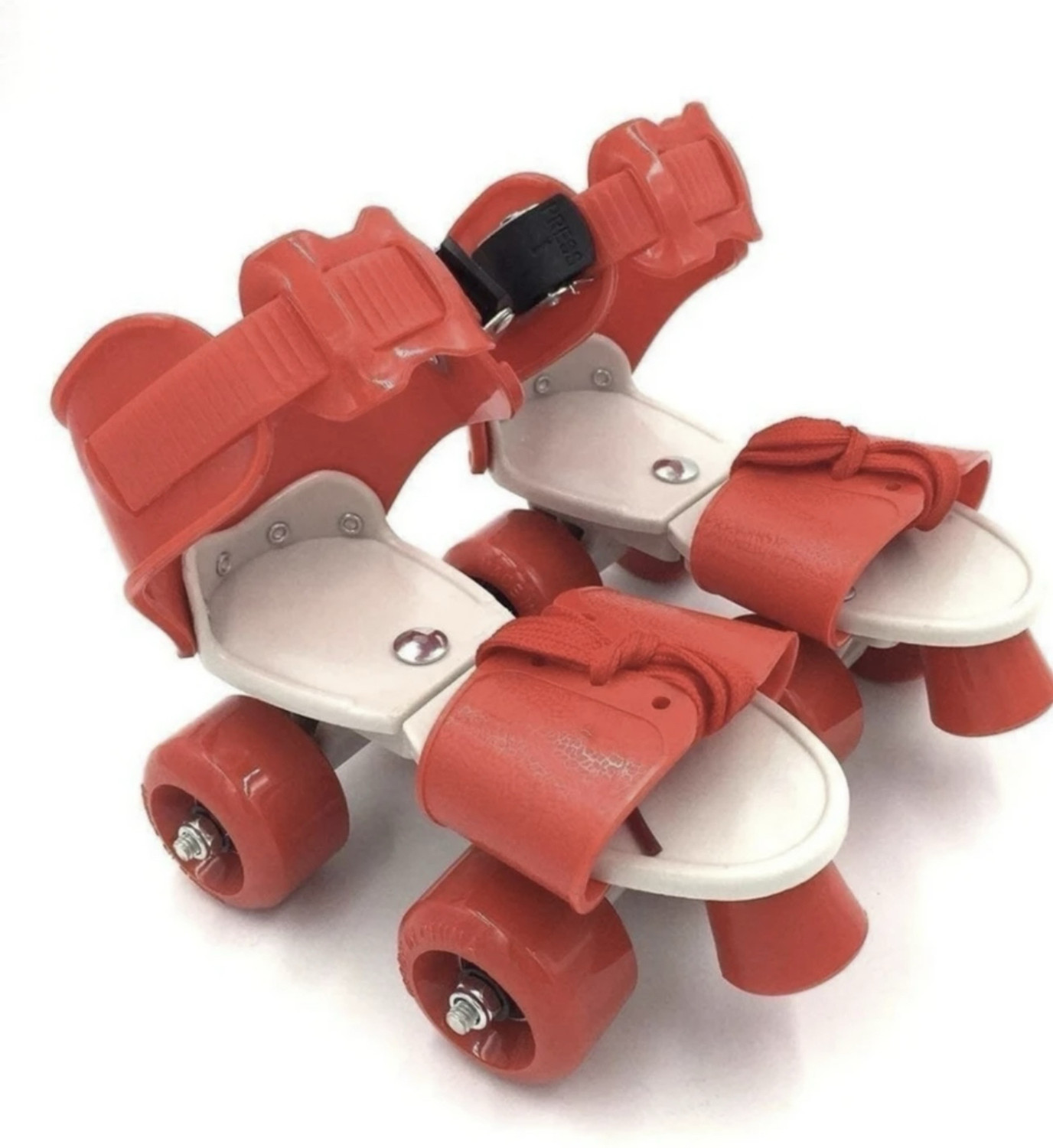 Image of N P CREATION Adjustable Quad Roller Skates for Boys and Girls,Suitable for Age 5 to 12 Years Quad Roller Kids, Adults Size - 8C UK (Adjustable, Beginner, Intermediate, Training, Recreational, Advanced, Black)
