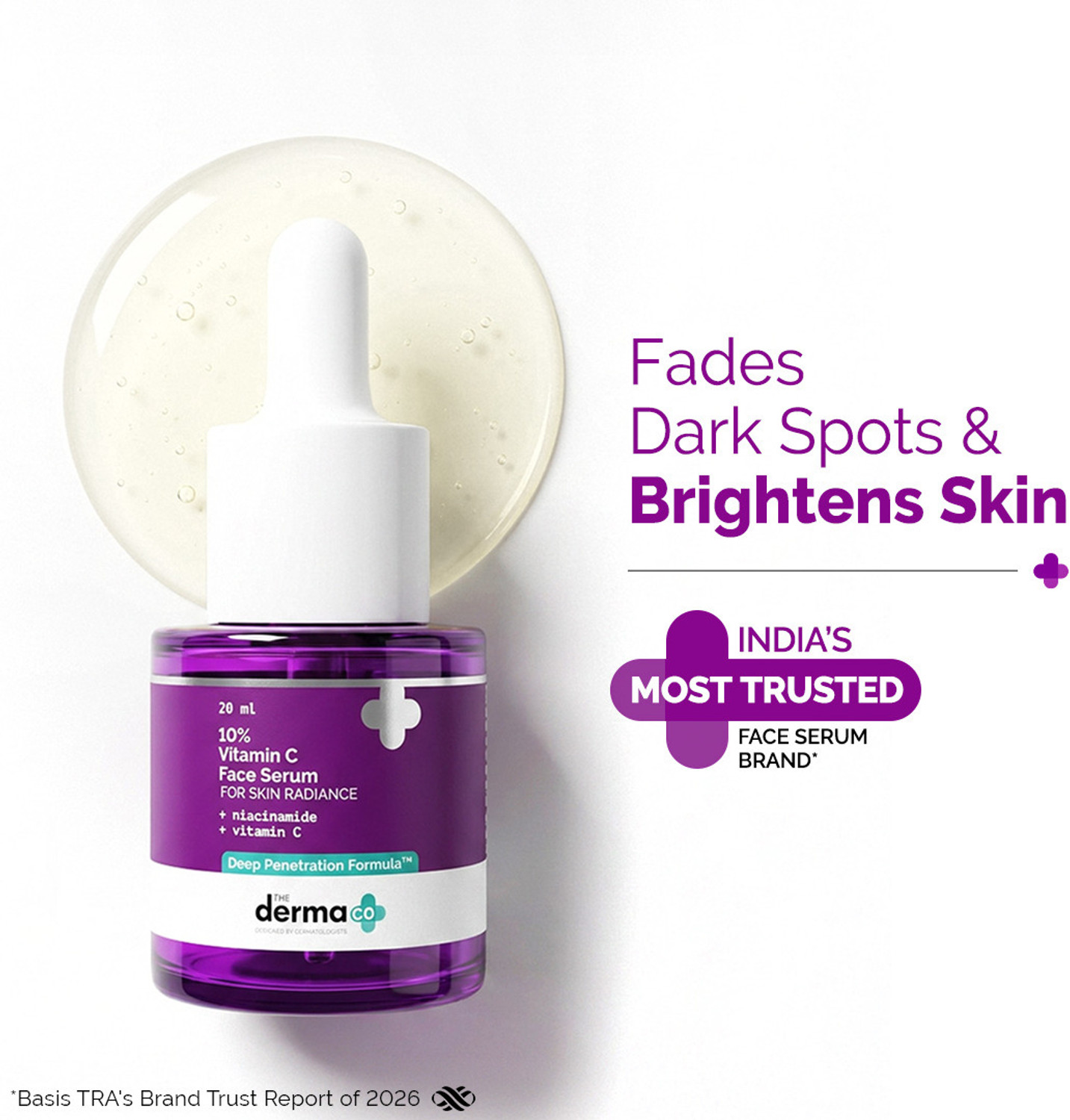 The Derma Co 10% Vitamin C Face Serum 30 ml - Image 1