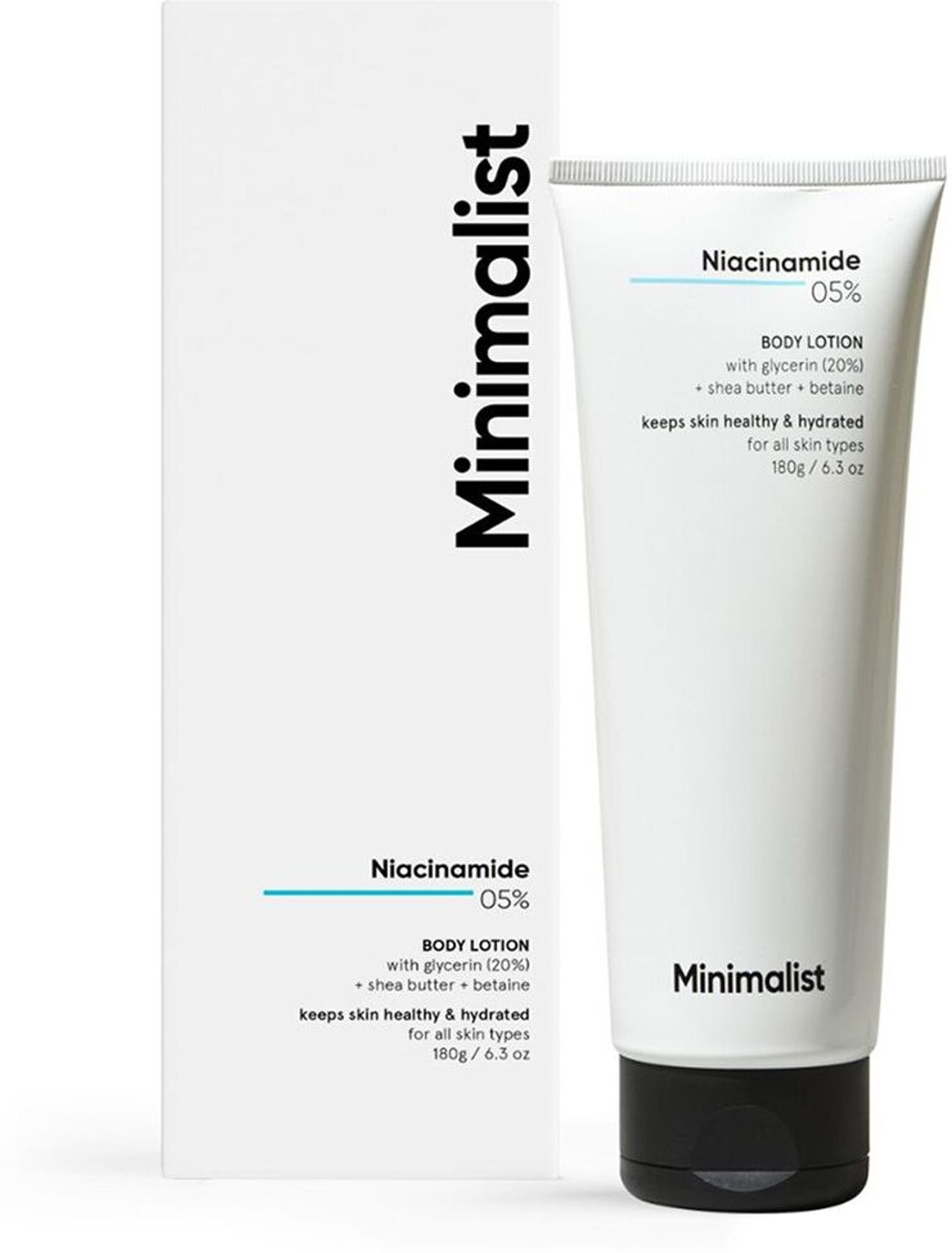 Minimalist 5% Niacinamide Body Lotion 180ml - Image 1