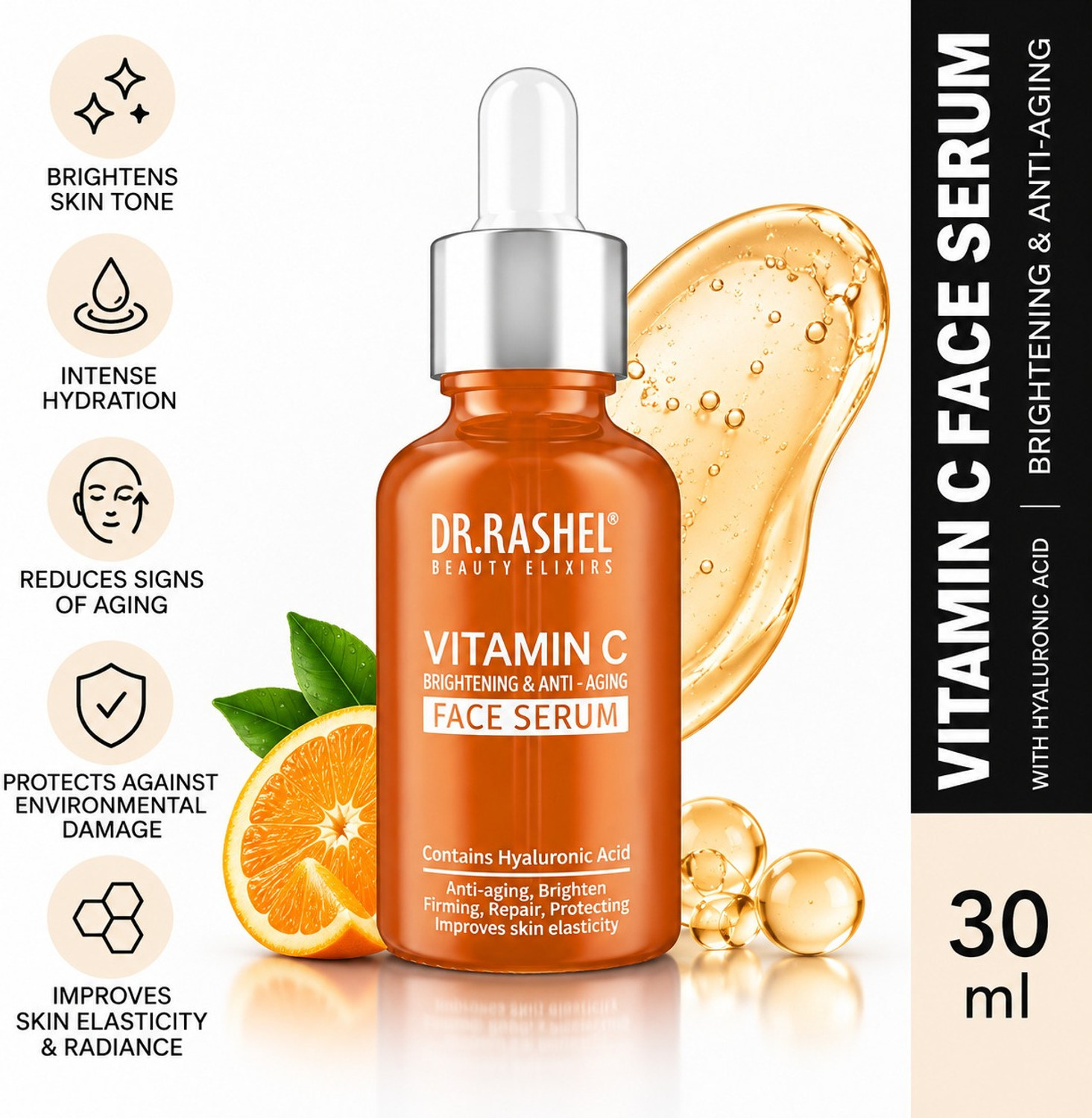 Dr.Rashel Vitamin C Face Serum 30ml - Image 1