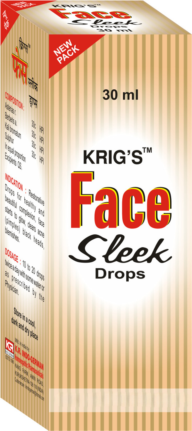 KRIG'S Face Sleek Drops (Set of 2) Pack of 2 - Image 1