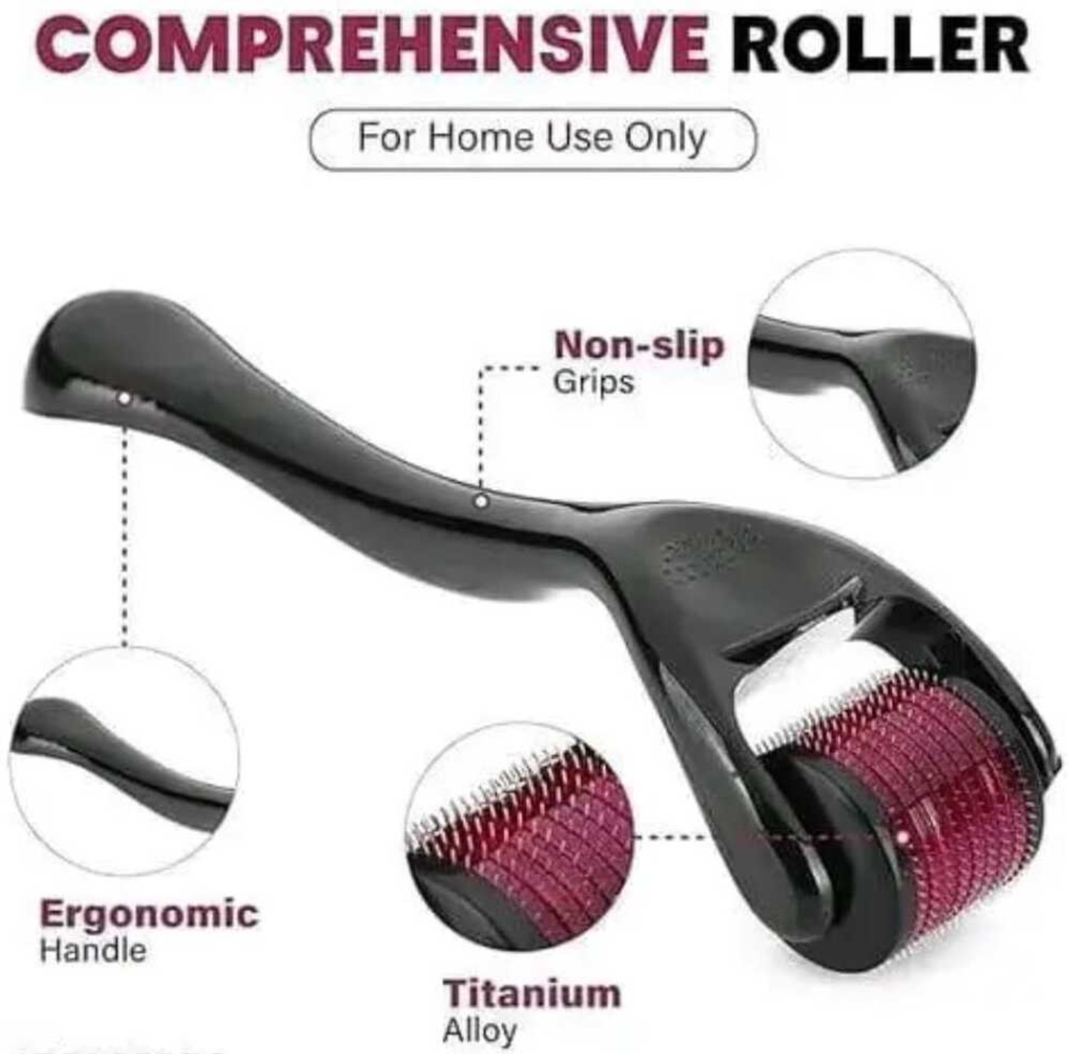 Image of Morbee Premium Derma Roller 0.5mm 540 Micro Needles For Hair Growth.10 (2 g)