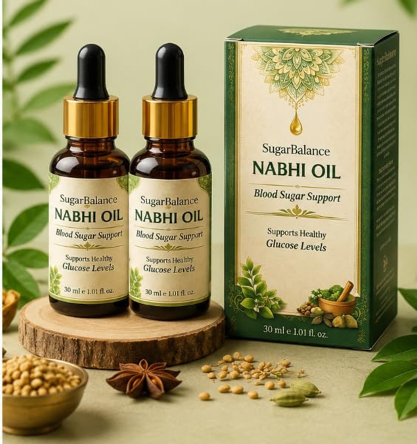 Famire Nabhi Oil Blood Sugar Support - Image 1