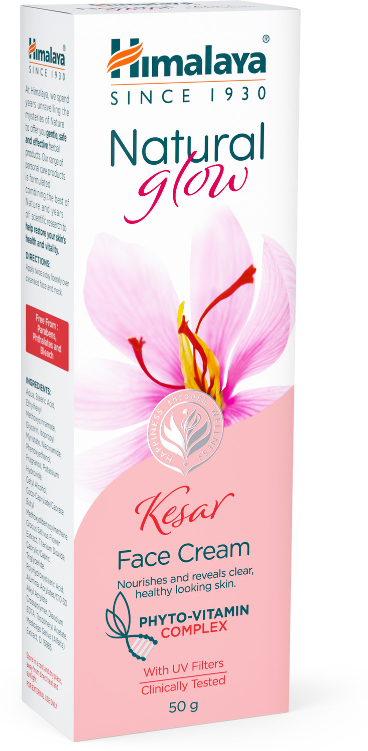Himalaya Natural Glow Kesar Face Cream 50g - Image 1