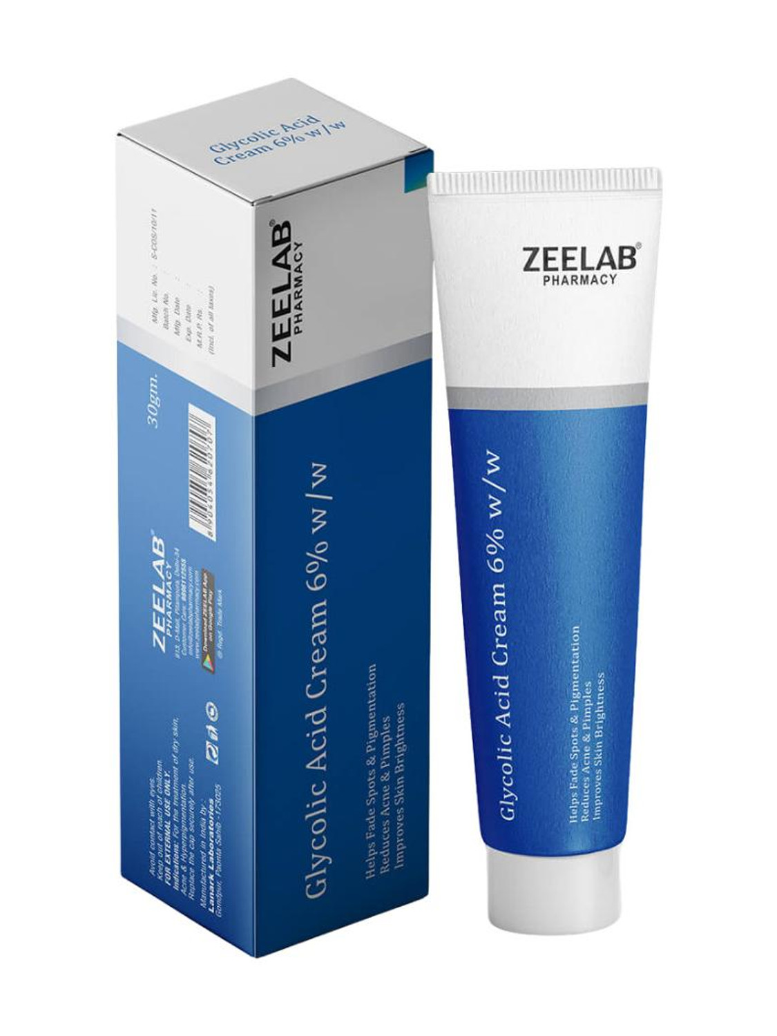 zeelab Glycolic Acid 6% Cream 60g - Image 1