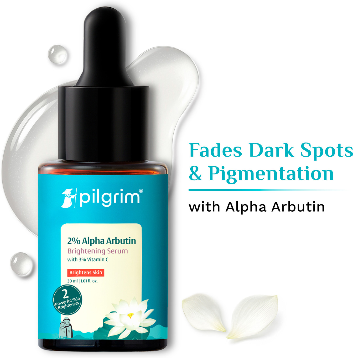 Pilgrim Alpha Arbutin & Vitamin C Serum 30ml - Image 1
