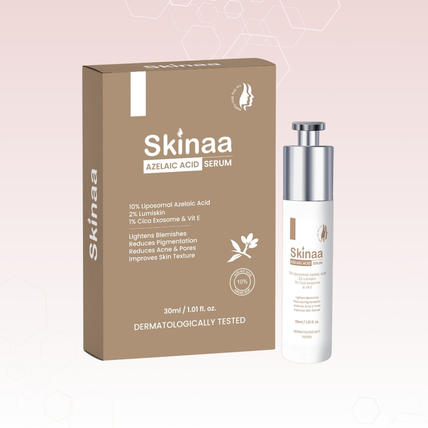 Image of ANUA Soothing Serum for Redness and Acne - Azelaic Acid + Cica (30 ml)