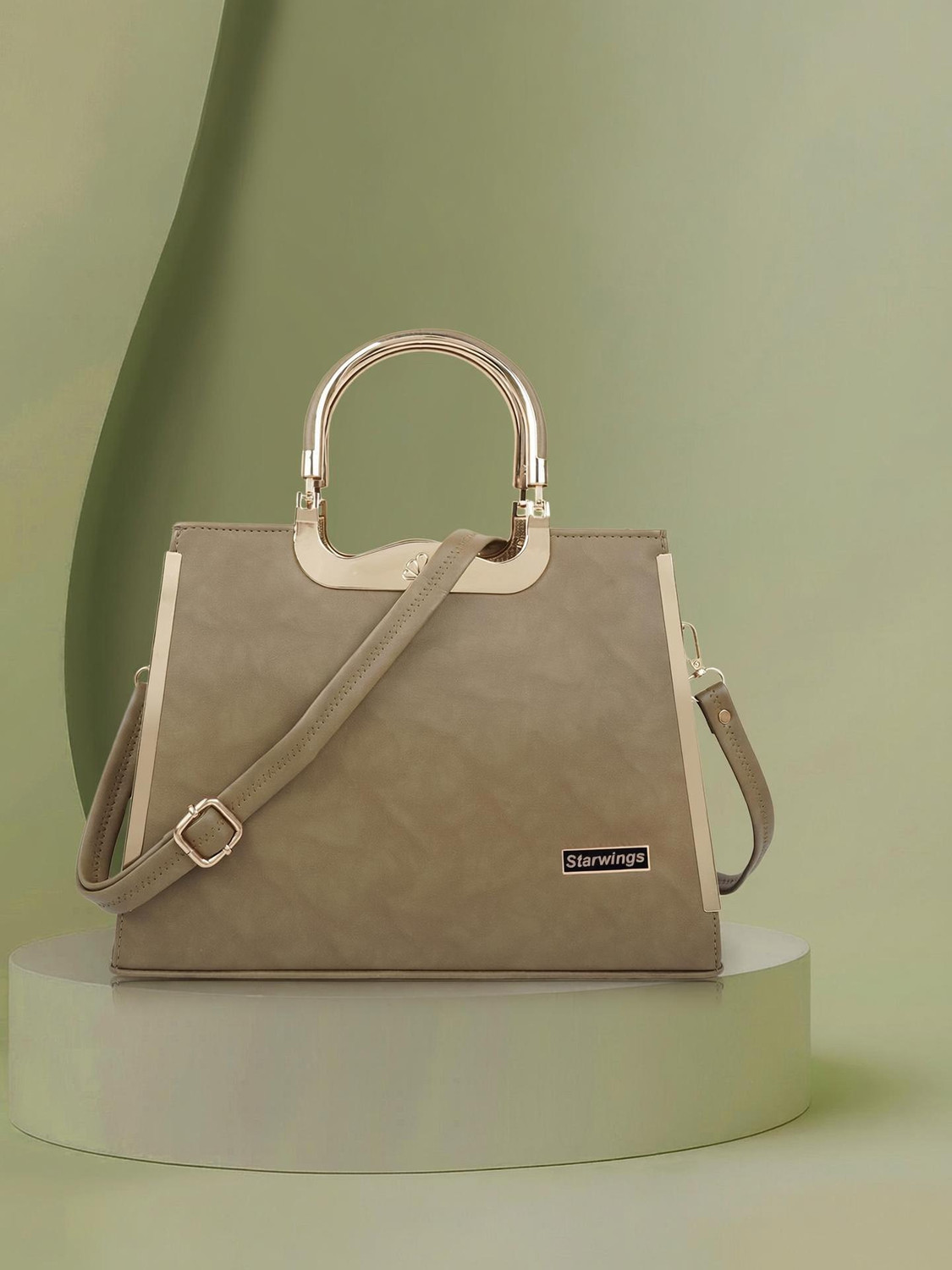 Image of Fiesto fashion Tan Women Hand-held Bag FIESTO-369-TAN