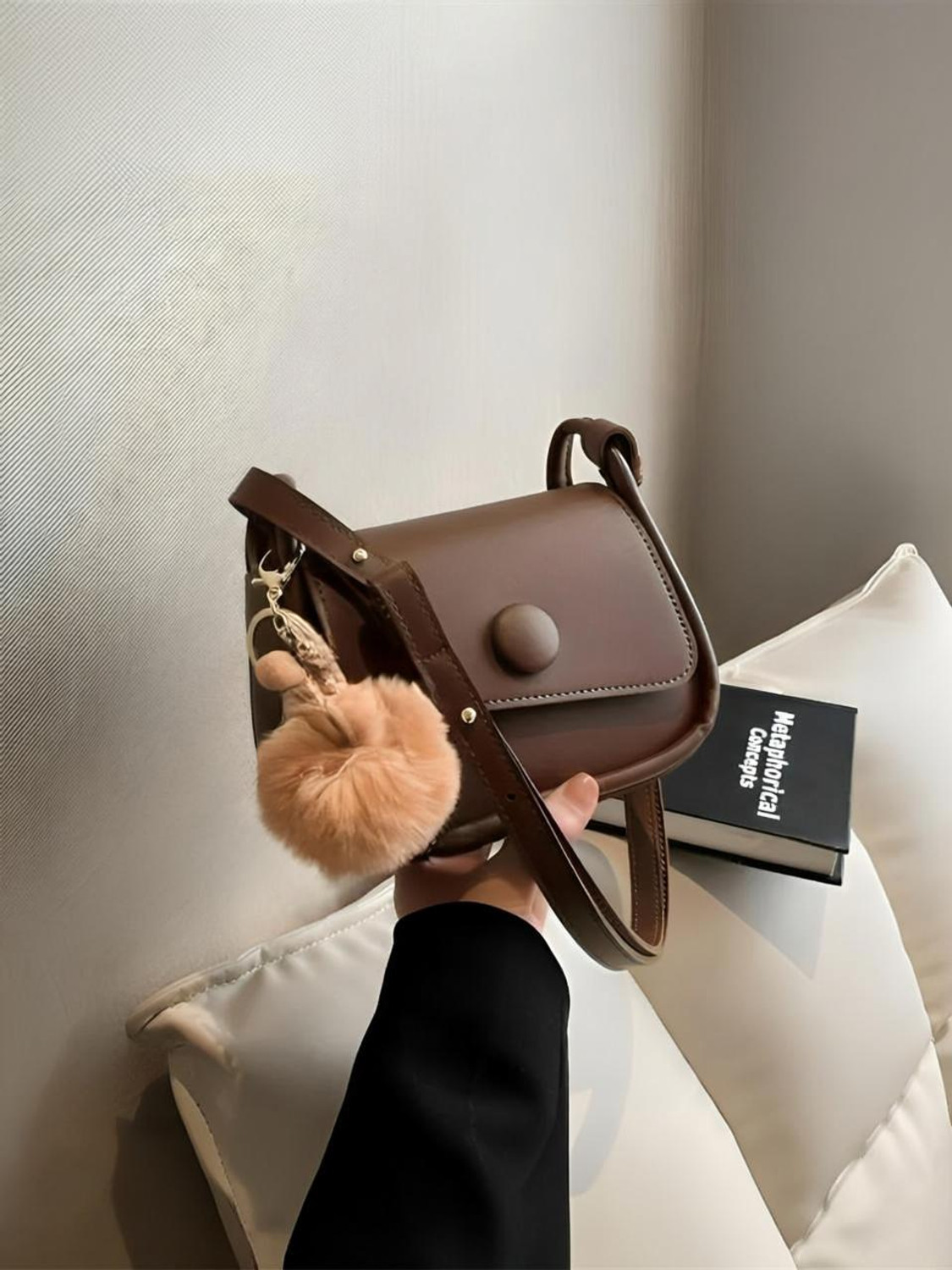Image of French Connection Brown Women Satchel SatchelBrown
