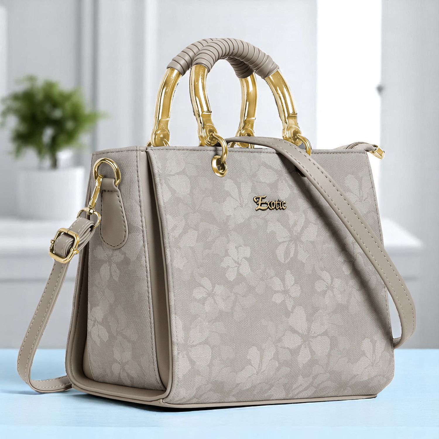 Image of Fiesto fashion Tan Women Hand-held Bag FIESTO-369-TAN