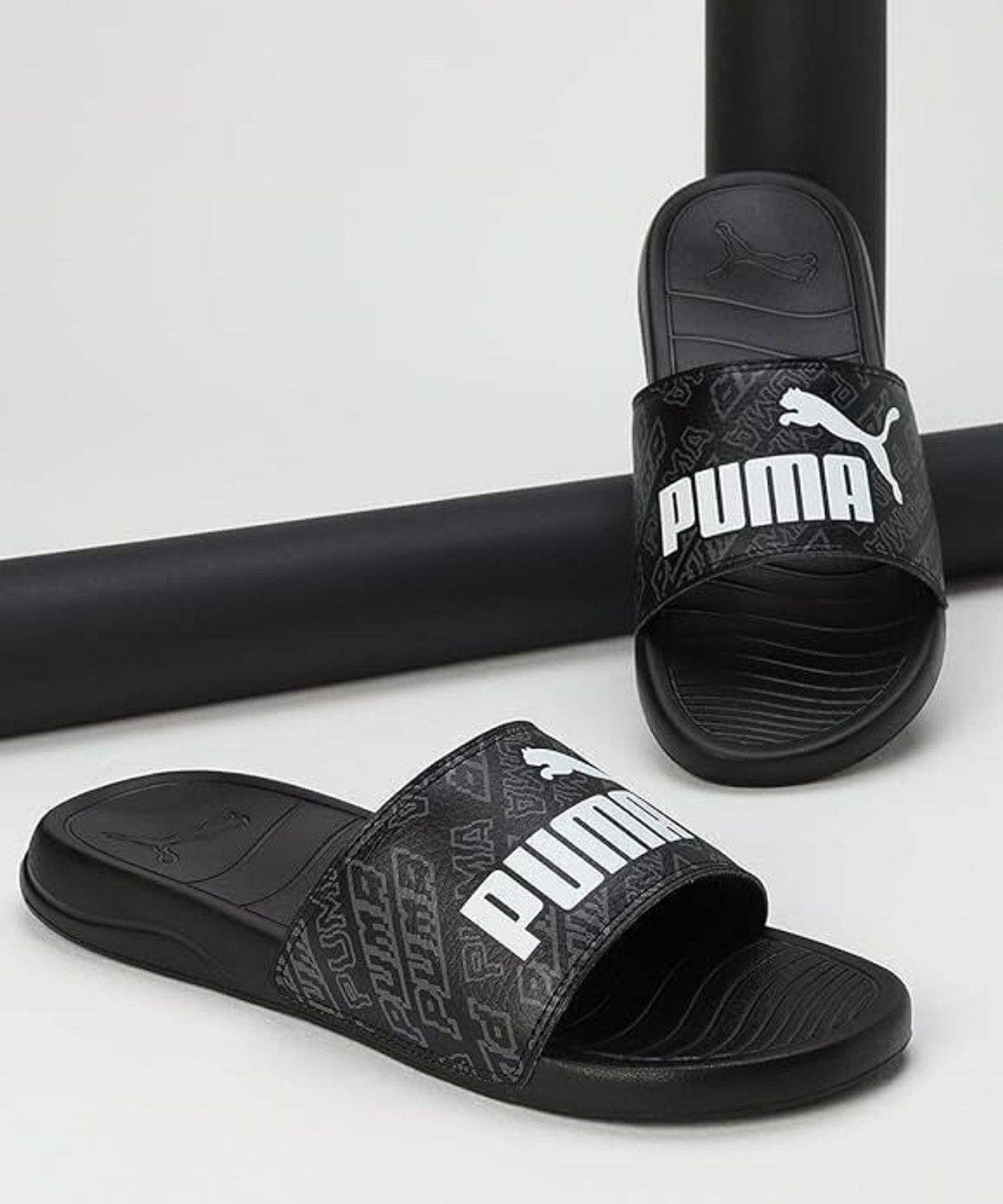 Image of Puma Pro Silde Men Slides (Black , 9)